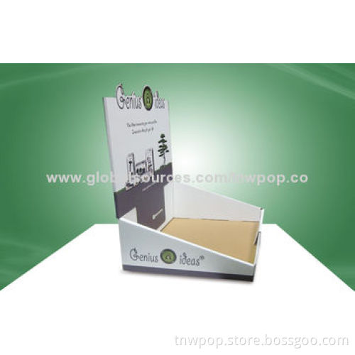 POP Cardboard Tabletop Display, Strong/Long Lasting/100% Eco-friendly Material/Shinny Printing
